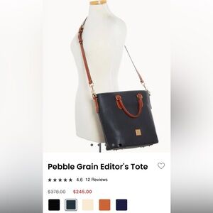 Dooney and Bourke Editors tote NWOT